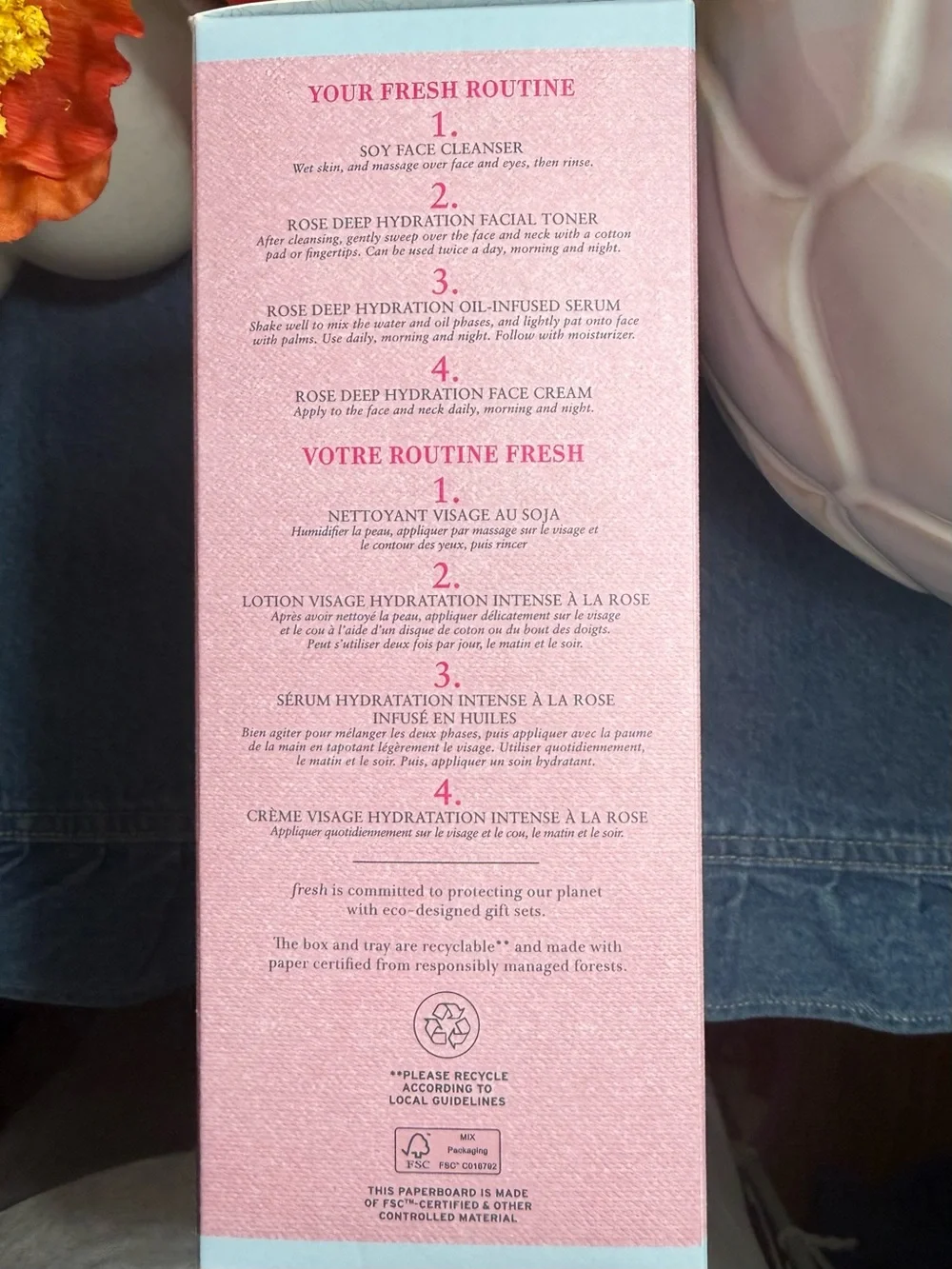 FRESH Rose Deep Hydration Collection –GIFT Set